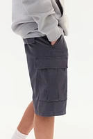 Twill Cargo Shorts