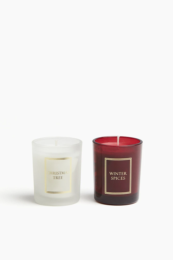 2-pack Small Scented Candles