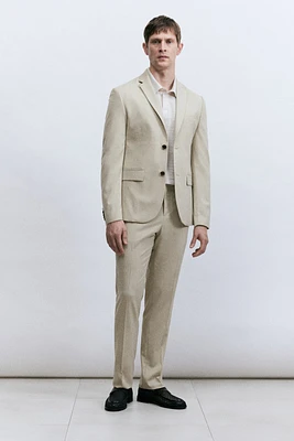 Slim-Fit Suit Pants