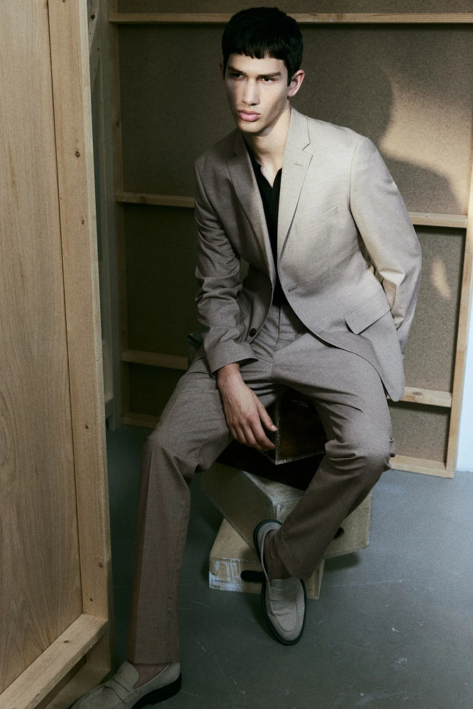 Slim Fit Suit Pants