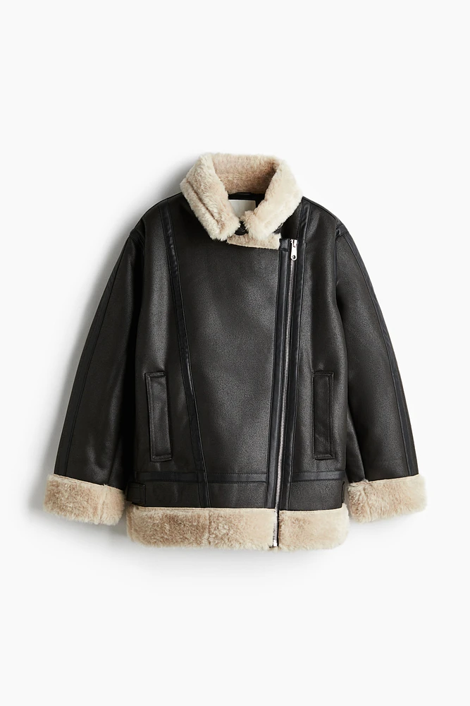 Oversized Aviator Jacket