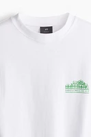 Oversized Fit Printed T-shirt