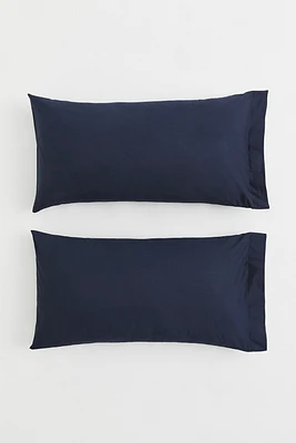 2-pack Cotton Percale Pillowcases