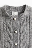 Cable-Knit Cardigan