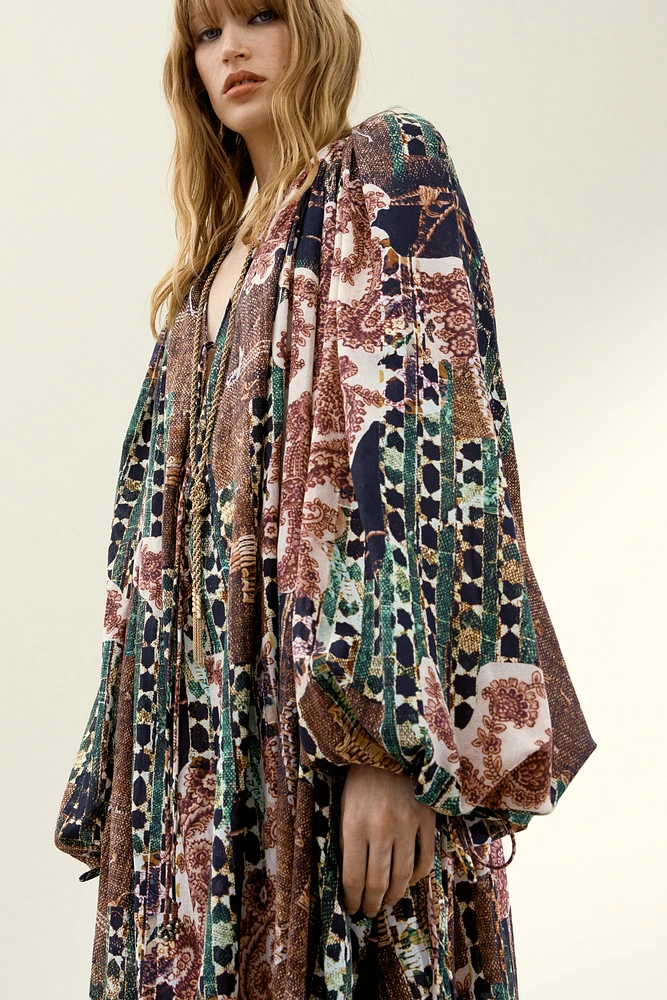 Chiffon Kaftan Dress