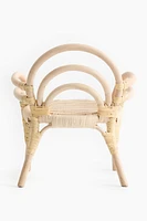 Children's Rattan Lounge Chair