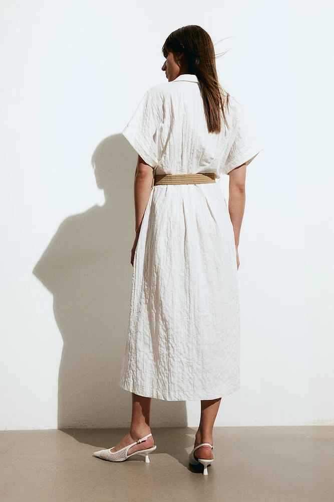 Shirt Dress with Belt