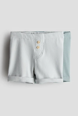 2-pack Cotton Shorts