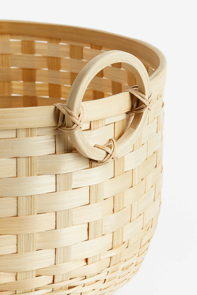 Large Bamboo Storage Basket