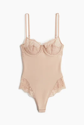 Light Shape Microfiber Bodysuit