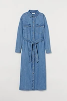 Denim Shirt Dress