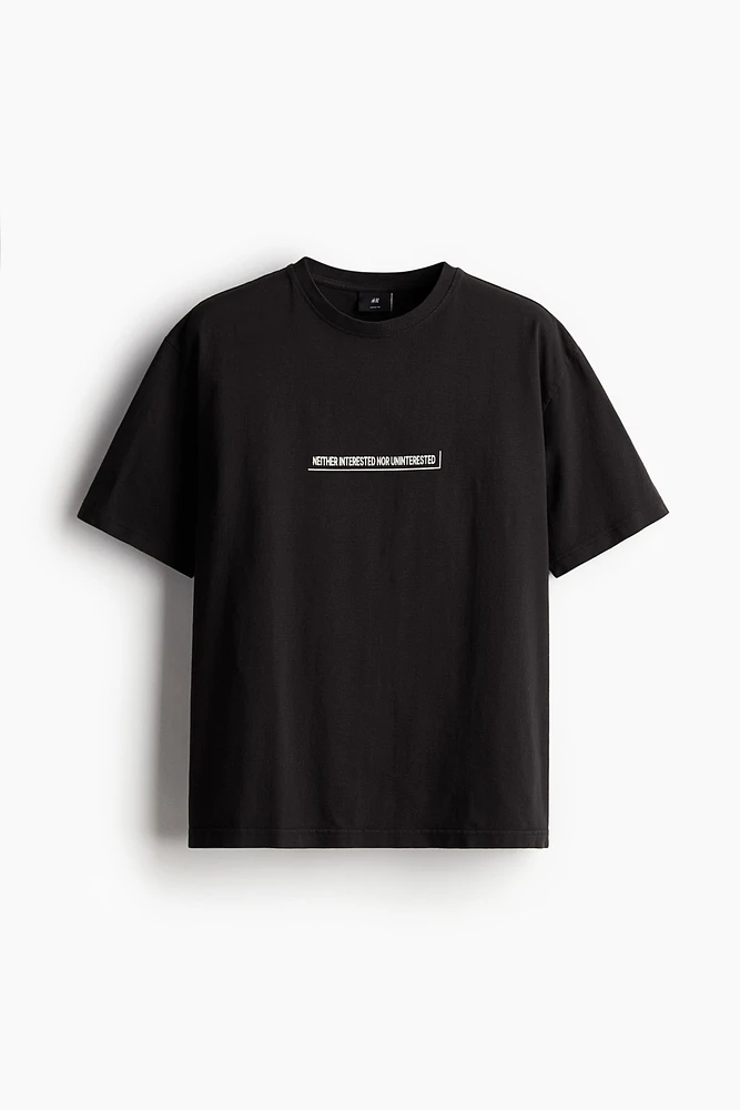 Loose Fit Printed T-shirt