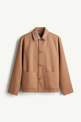 Regular Fit Twill Jacket