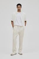 Regular Fit Linen Pants