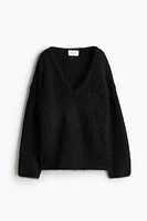 Oversized Mohair-Blend Sweater