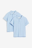 2-pack Cotton Polo Shirts