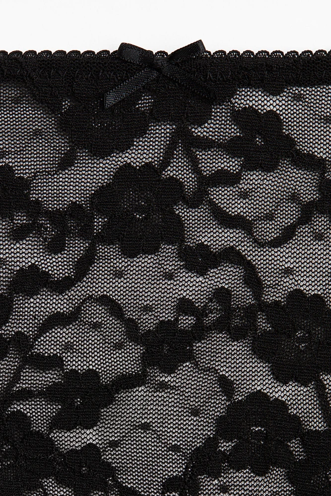 Lace Biker Briefs