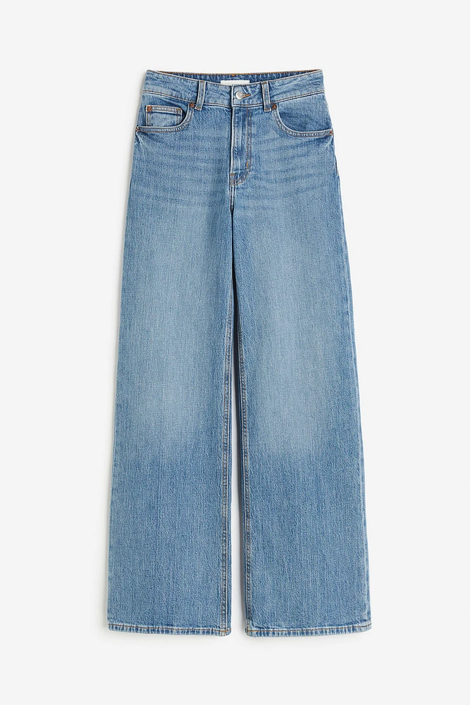 Wide High Jeans