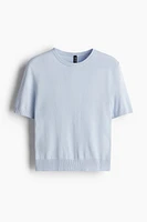 Fine-Knit T-Shirt