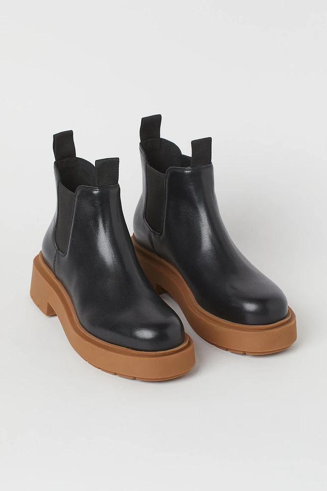 Leather Chelsea Boots