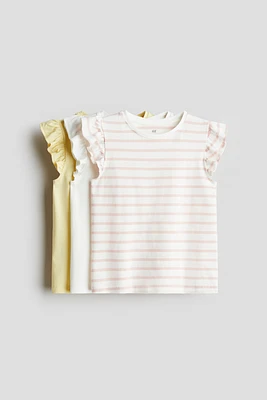 3-pack Flutter-sleeved Tops