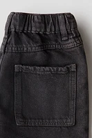 Knee-length Denim Shorts