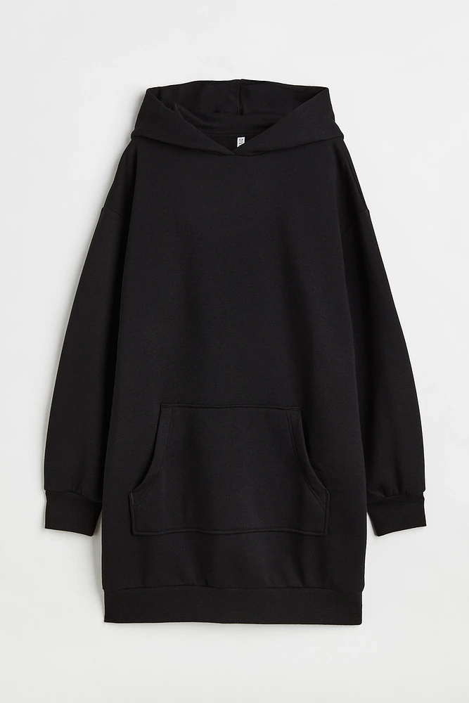 Hooded Sweatshirt Dress