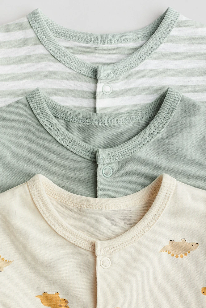 Lot de 3 pyjamas en coton