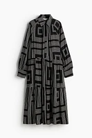 Robe chemisier midi