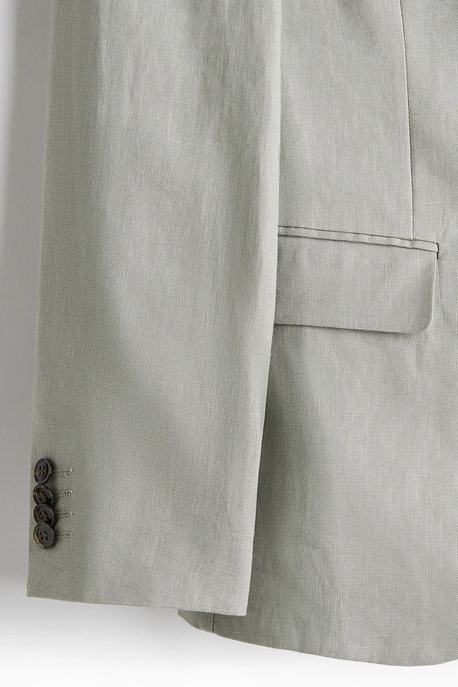 Veste près du corps en lin
