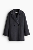 Wool-Blend Coat