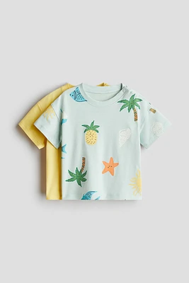 Lot de 2 T-shirts en coton