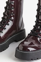 Chunky Lace-up Boots