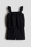 2-Piece Crinkled Cotton Set