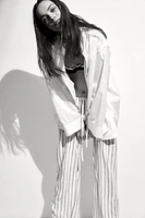 Straight-Leg Drawstring Pants