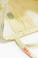 Patterned Beach Bag