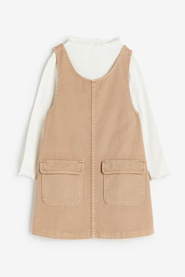2-piece Top and Dress Set