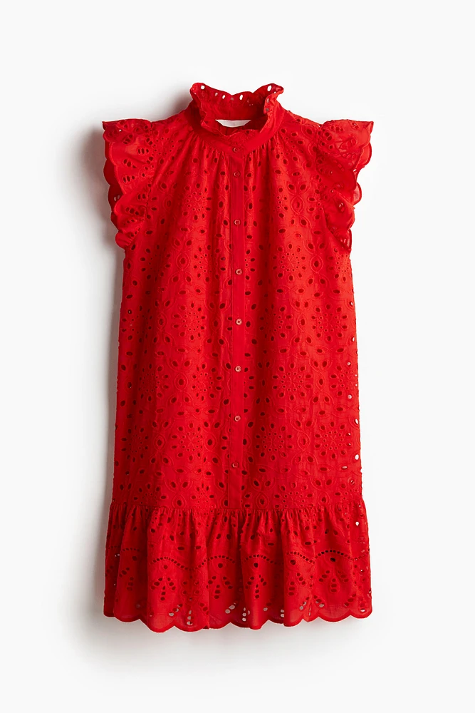 Eyelet Embroidery Dress