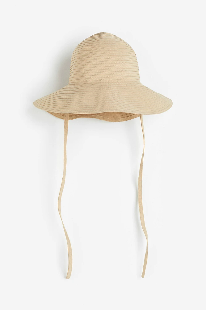 Tie-detail Sun Hat