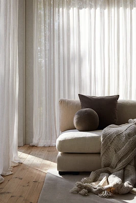 1-pack Wide Linen-Blend Curtain Panel