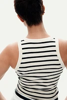 Camisole côtelée