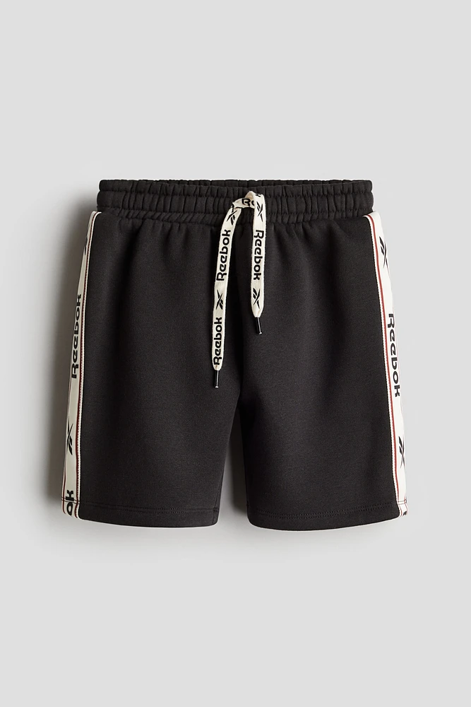 Pull-on Sweatshorts with Printed Motif