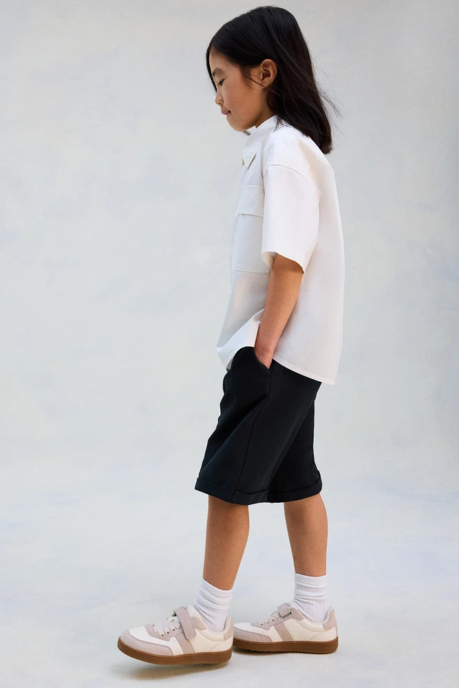 Loose-Fit Jersey Shorts