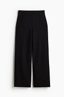 Button-front Pants