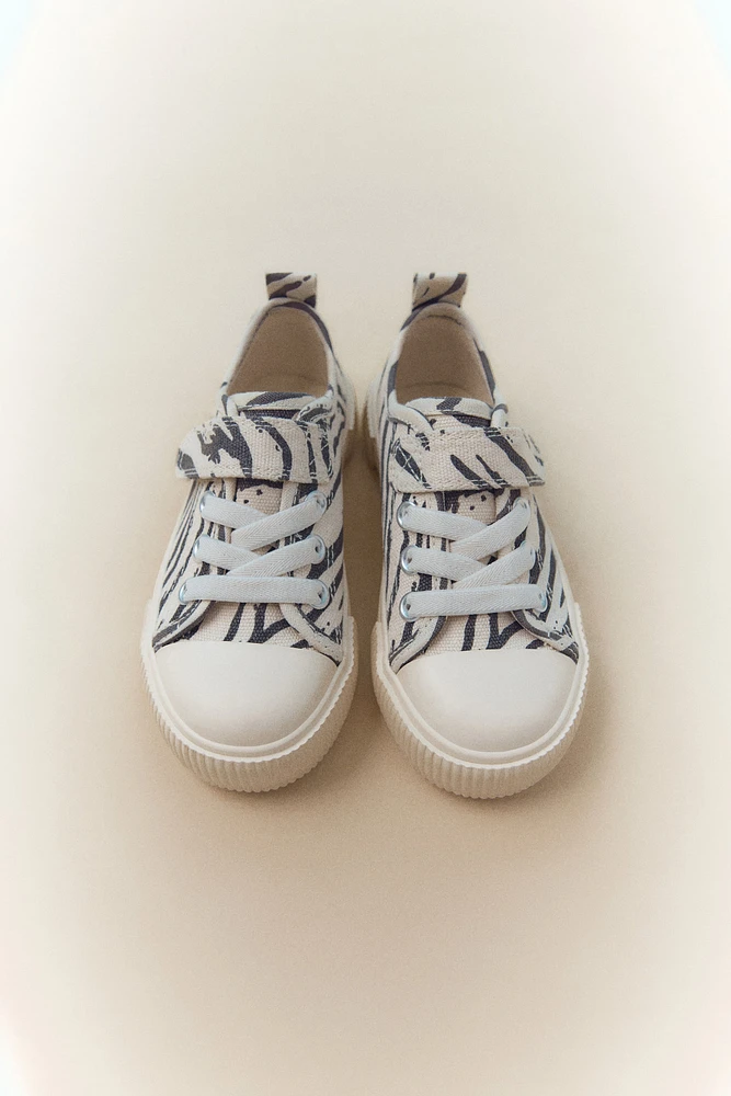 Cotton Canvas Sneakers