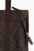 Waxed Canvas Tote Bag