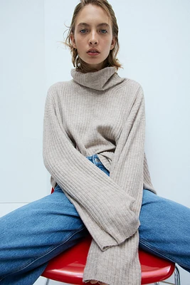 Oversized Turtleneck Sweater