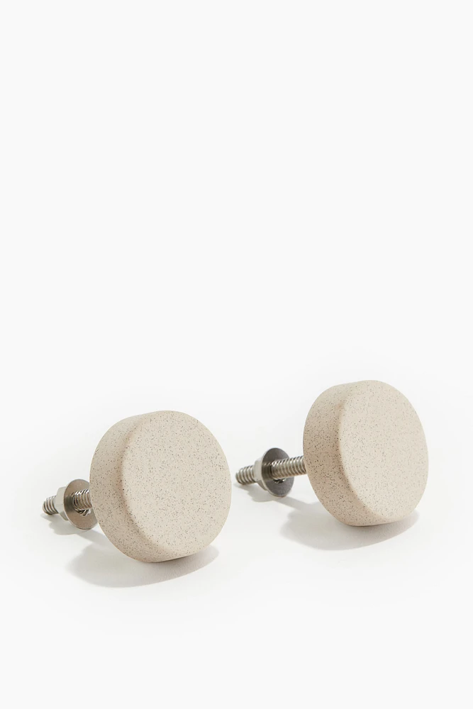 2-pack Stoneware Knobs