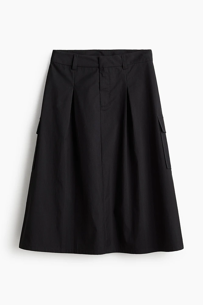 A-line Cargo Skirt