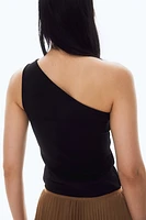 One-Shoulder Sleeveless Top